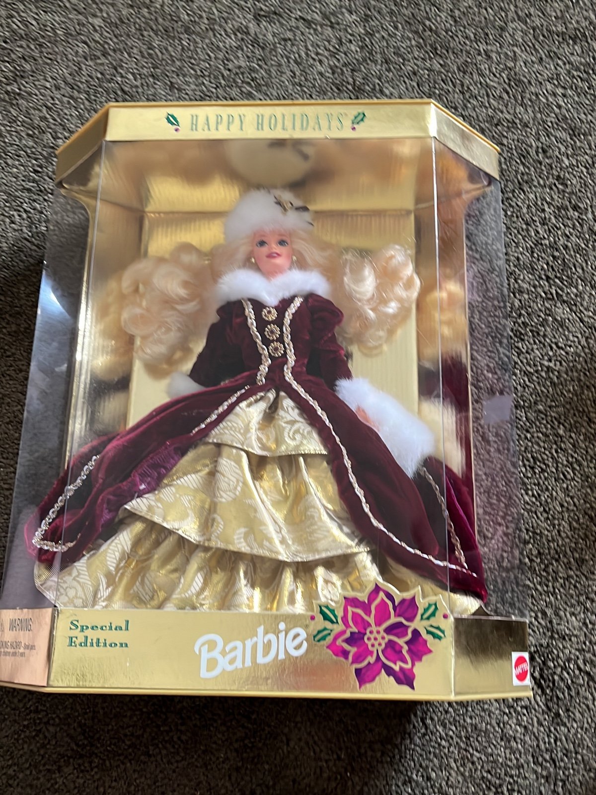 1996 Happy Holidays Barbie