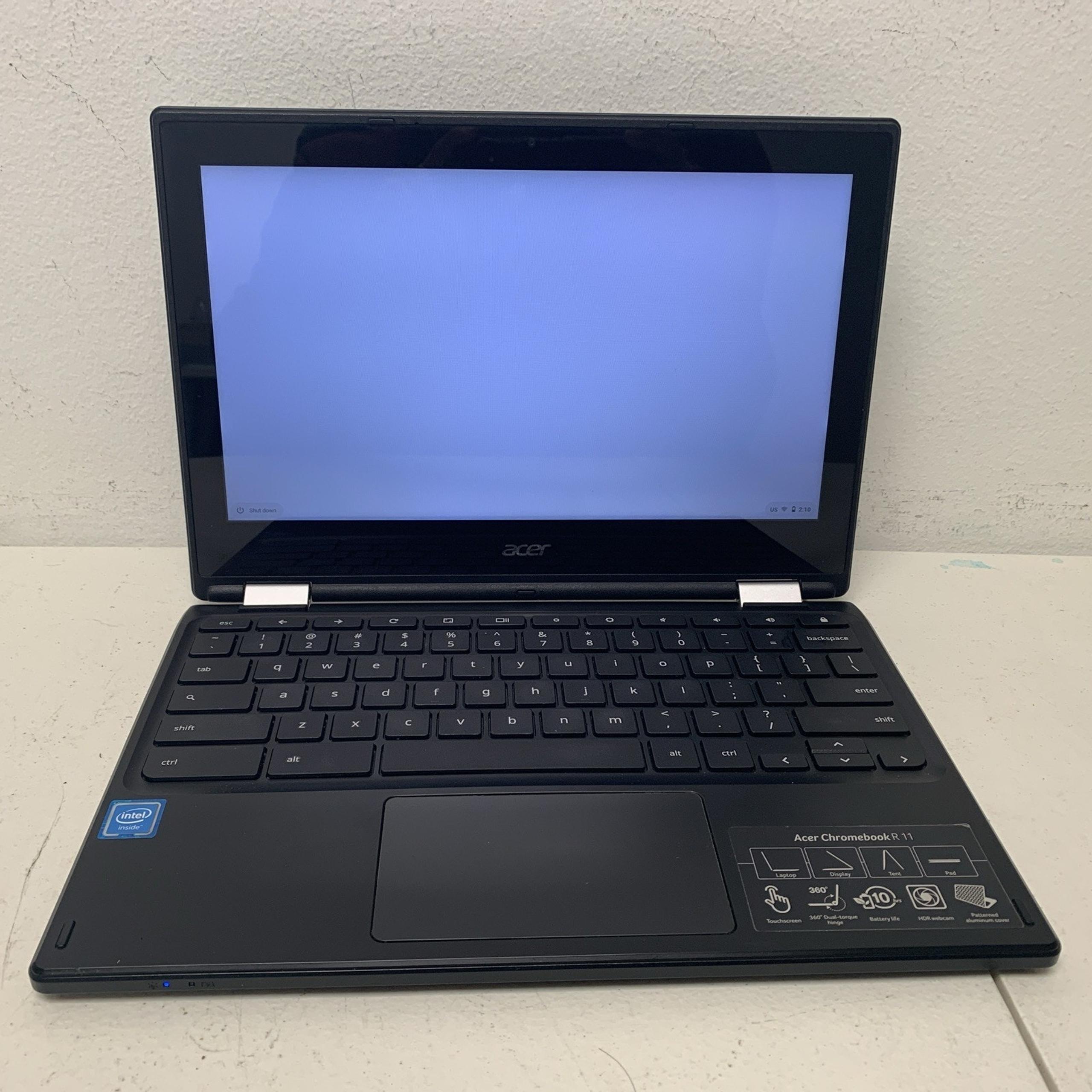 Acer C738T  2-in-1 TouchScreen 360 Hinge 11.6" inch. Chromebook