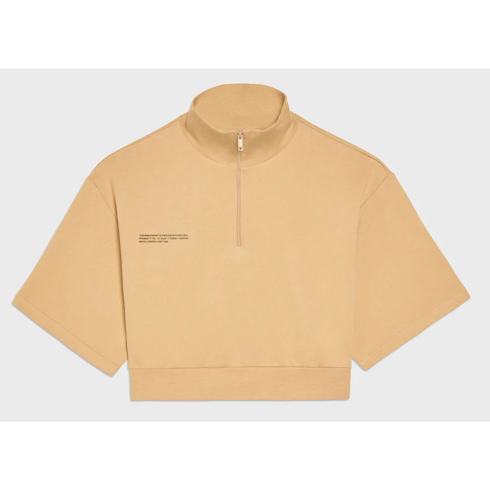 Pangaia 365 Half-Zip Crop Sweatshirt / S
