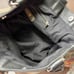 Tote Bag Cyclone Insiders Brand Black Leather Graphic Print Large Bag