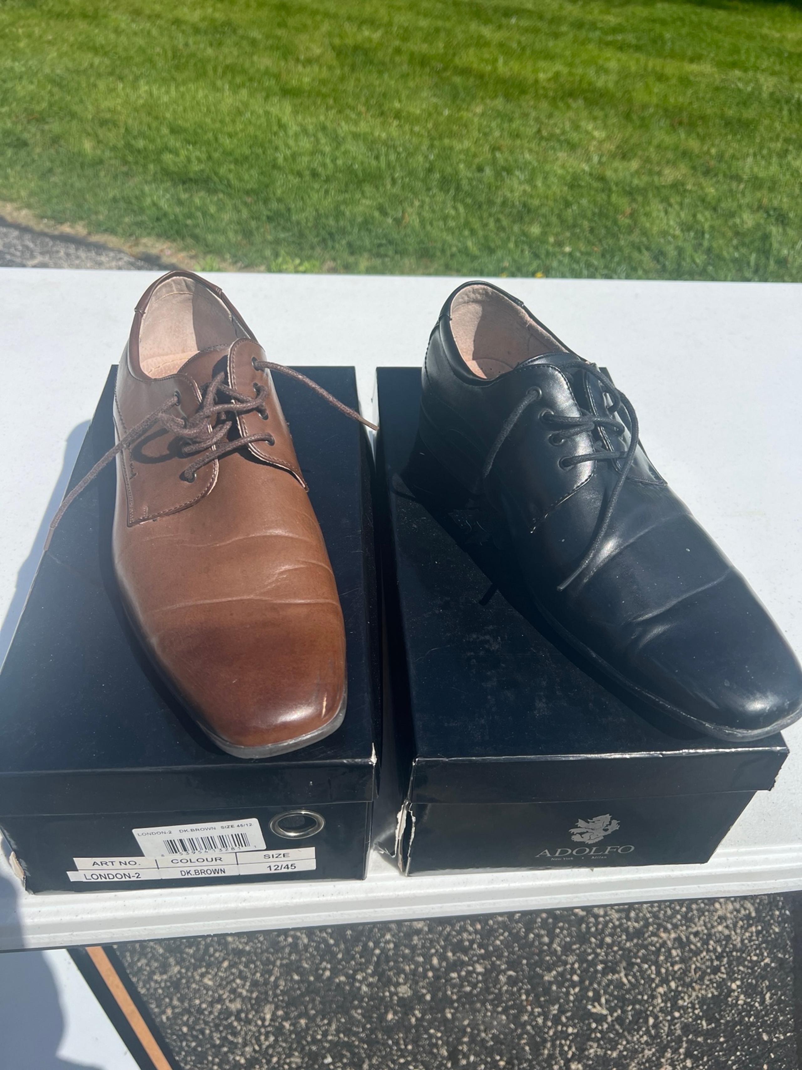 Adolfo dress shoes size 12