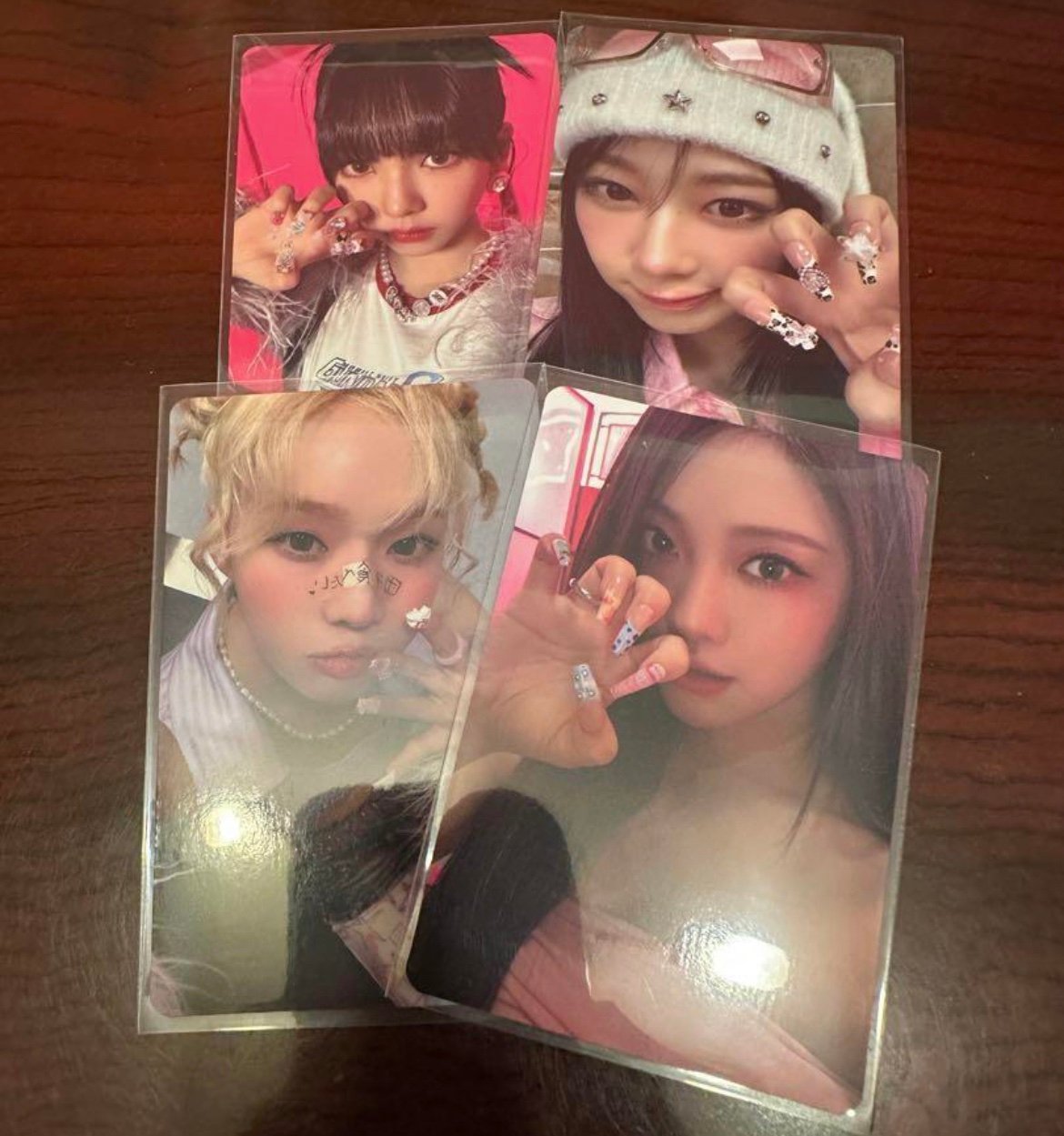 Aespa hot mess hotmess poster ver photocard complete set