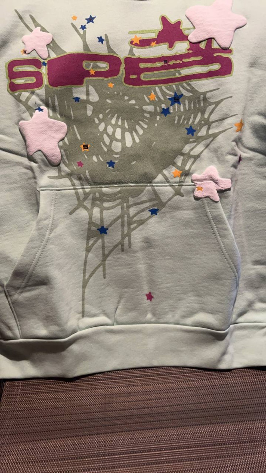 Sp5der beluga hoodie `Mint`
