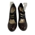 Prada Women's Triple Strap Bootie Heels Size 39.5