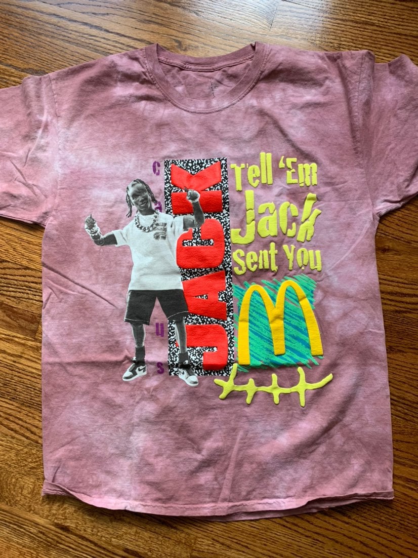 Travis scott x Mcdonalds XL Shirt