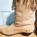 Vintage Dingo Leather Tassel Boots.