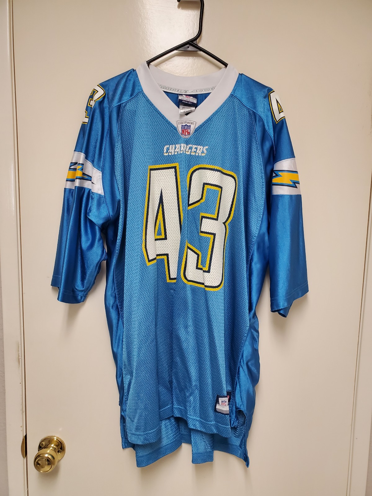 Vintage NFL Reebok San Diego Chargers Darren Sproles Jersey Size XXL