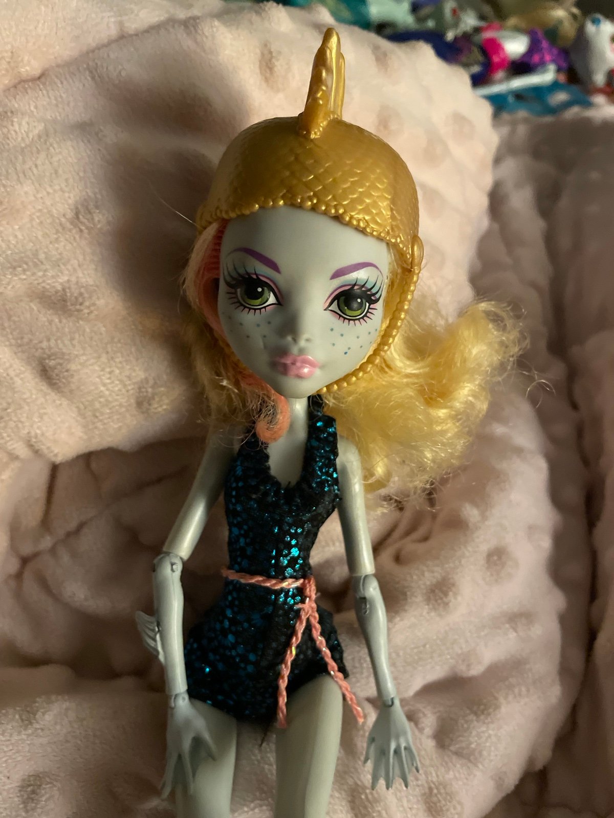 Monster High Wheel Love Lagoona Blue & Gillington Webber doll