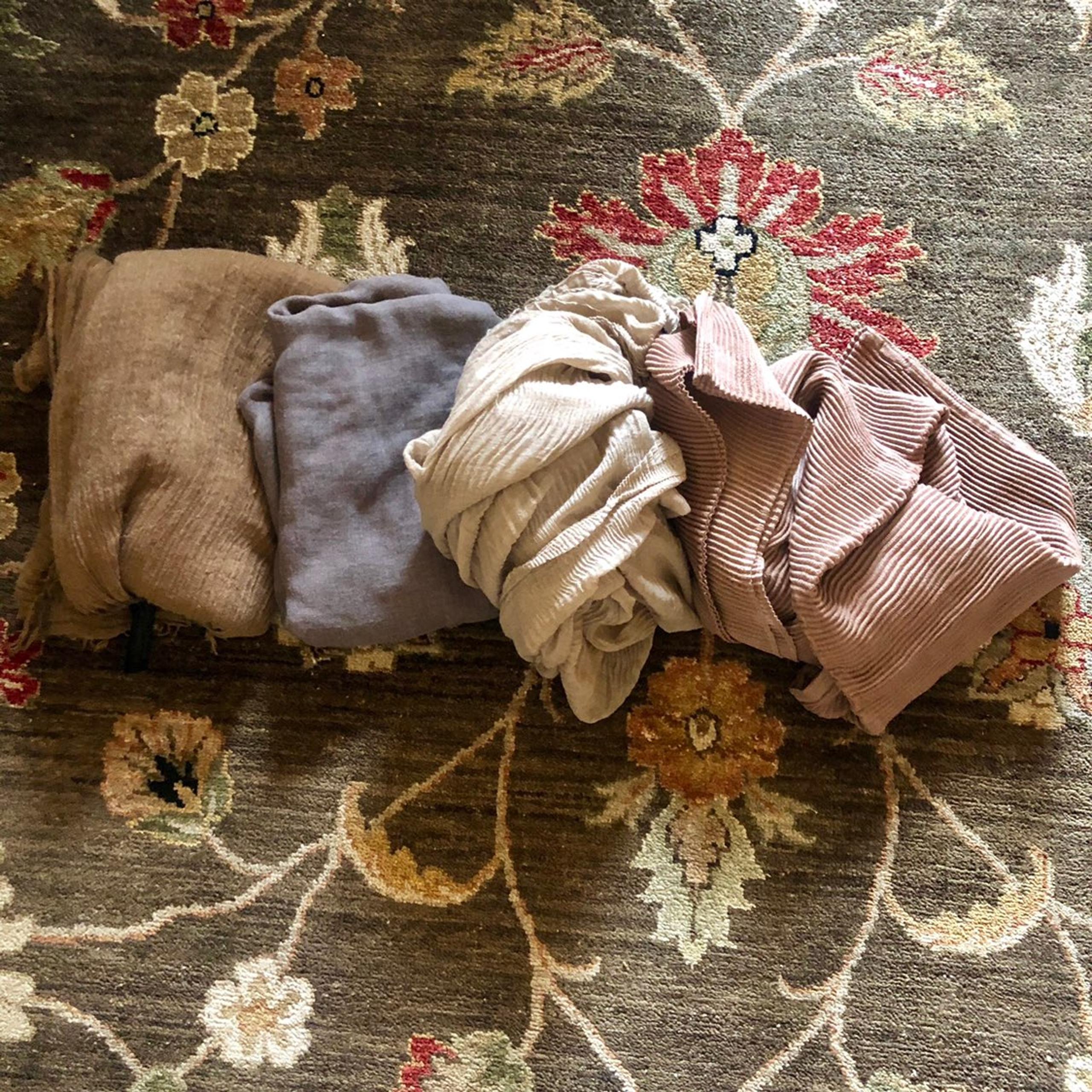 Bundle of Beige Scarves