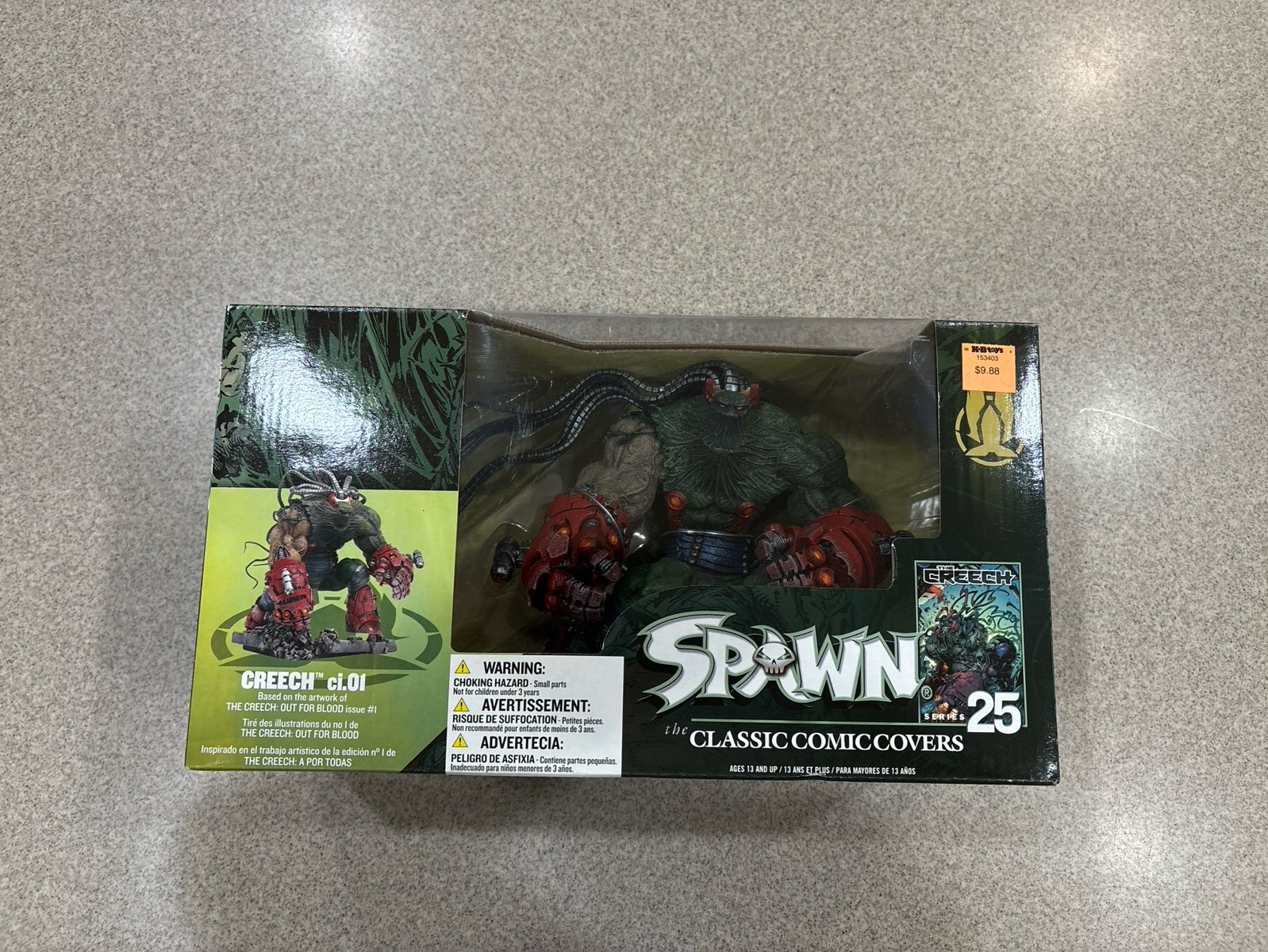 Spawn The Classic Comics Covers Series 25 Creech ci.01 Boxed Set