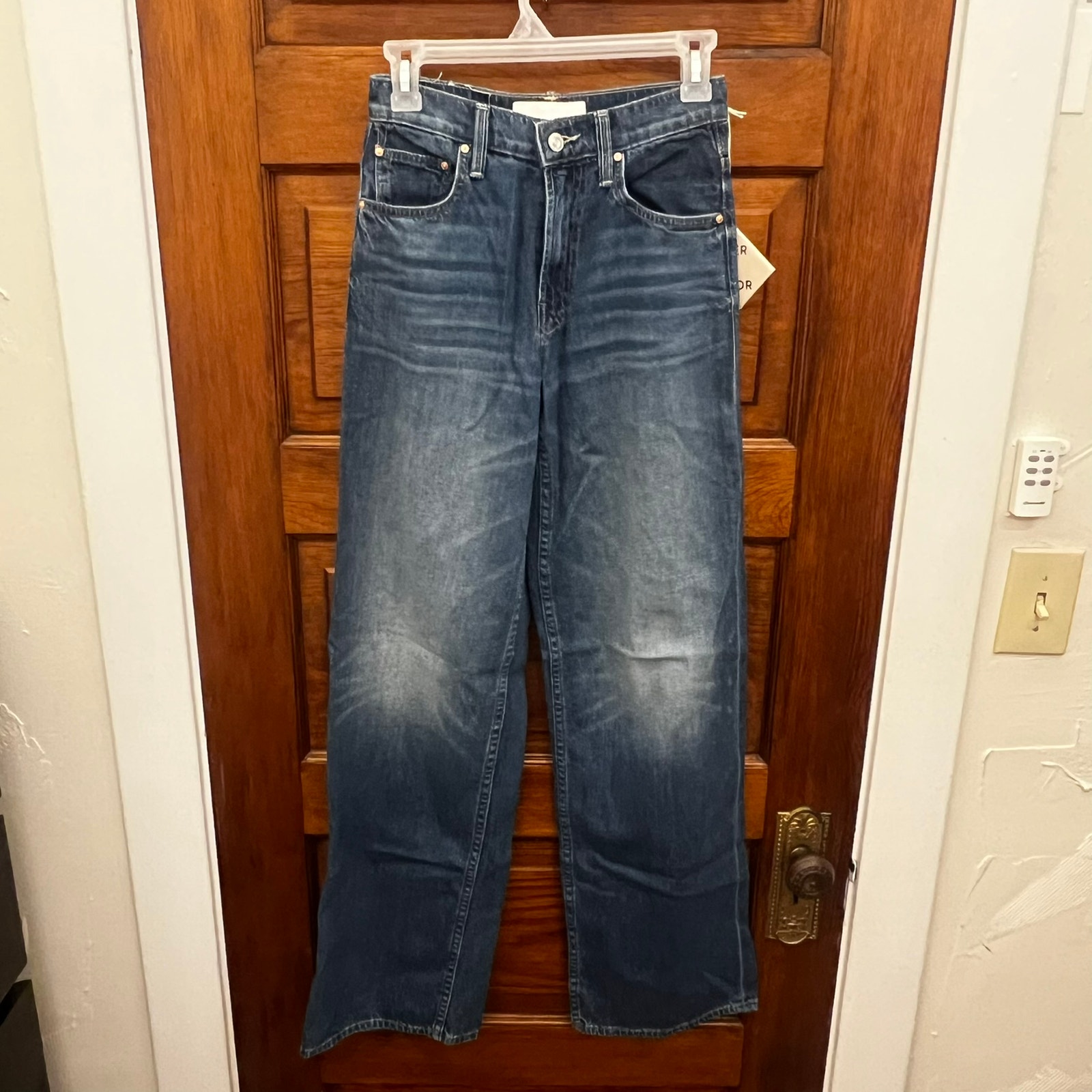 Mother Denim The Spinner Zip Sneak Paint the Town sz 23 NWT's $258 Women's Jeans