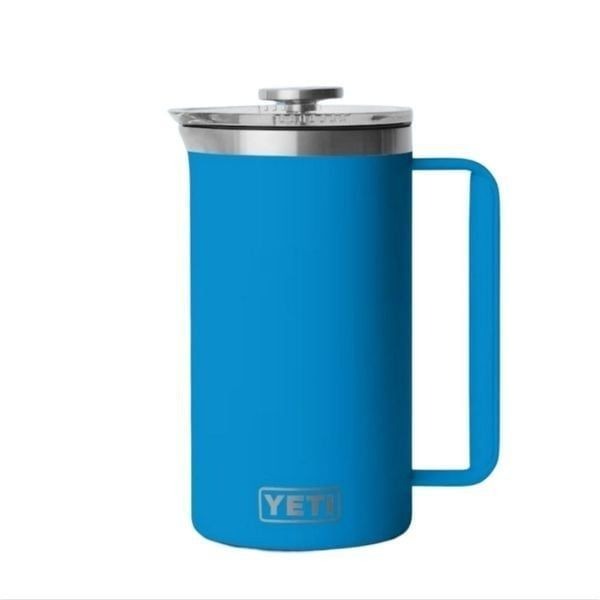 Yeti Rambler 34 oz French Press Big Wave Blue Limited Collection NWT