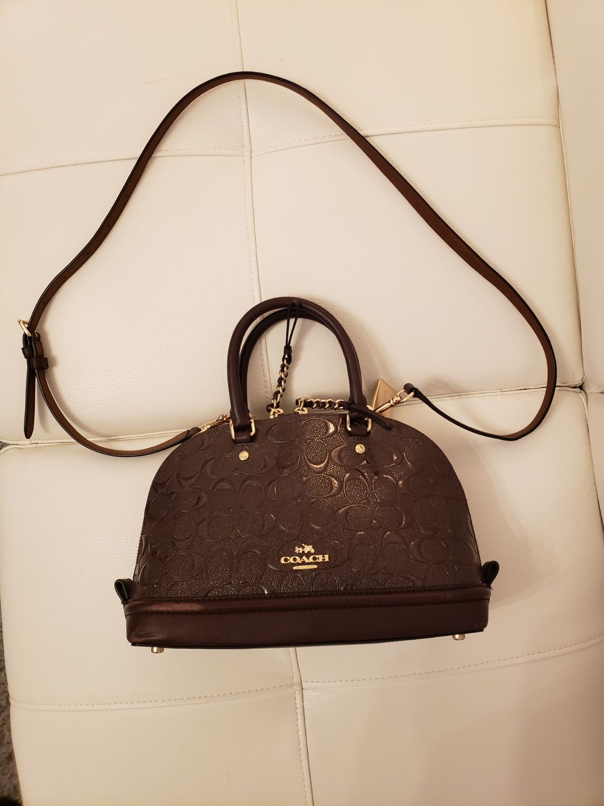Authentic Coach Rare Leather Tote