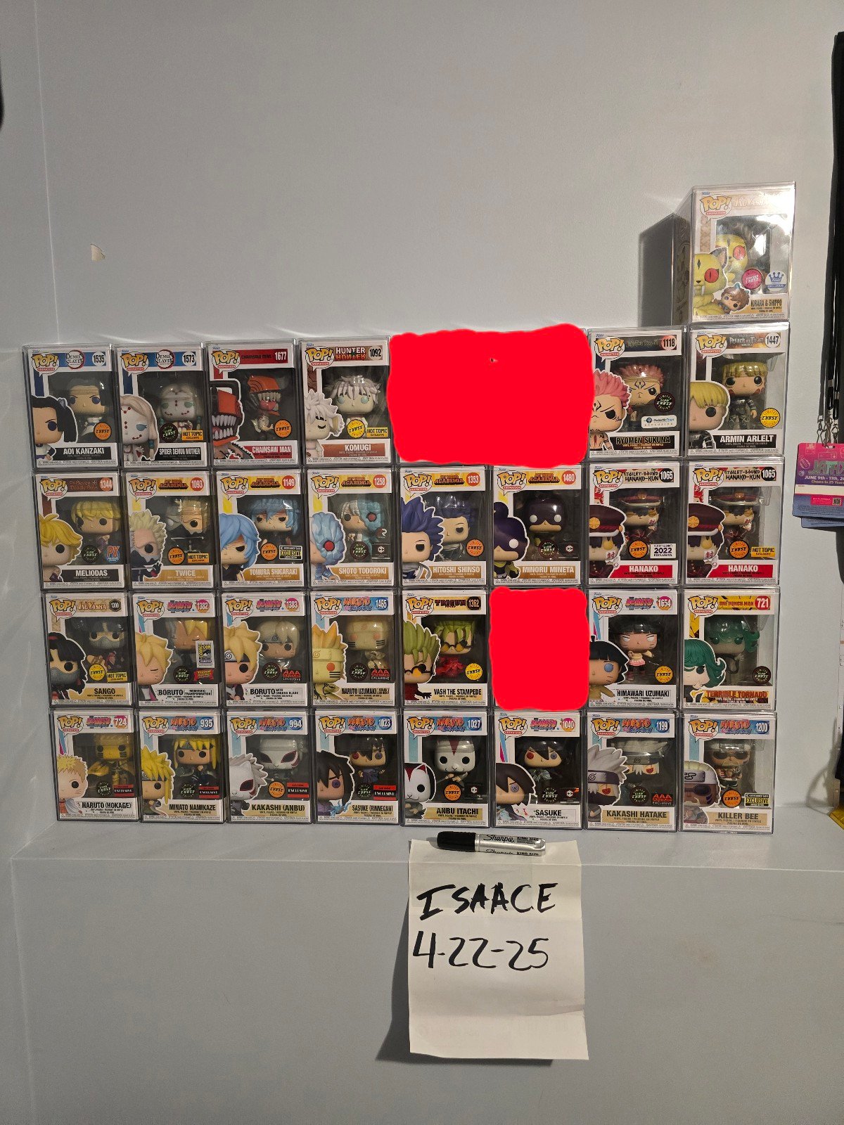 Anime Funko chases
