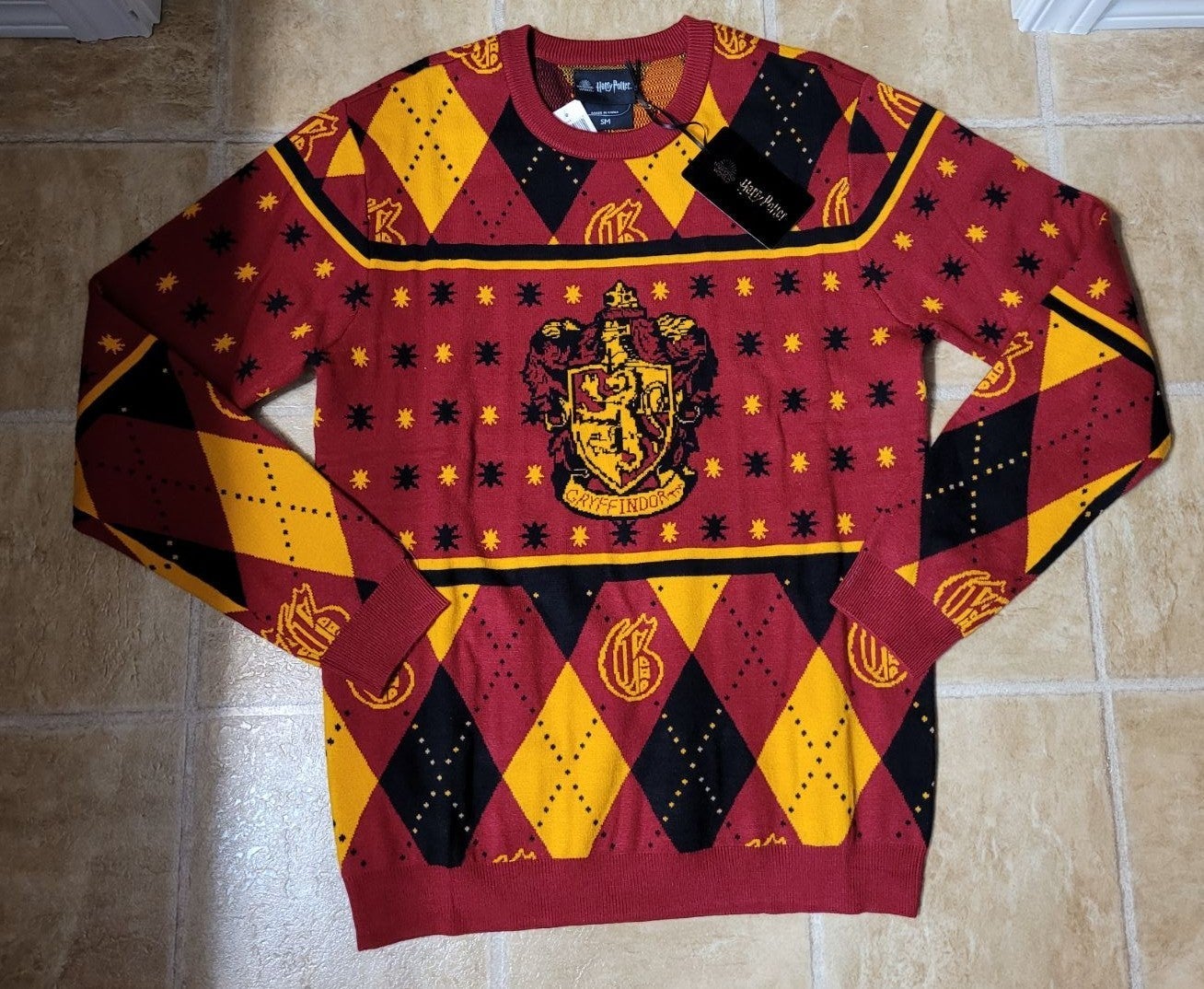 Harry Potter Gryffindor Sweater sz Small