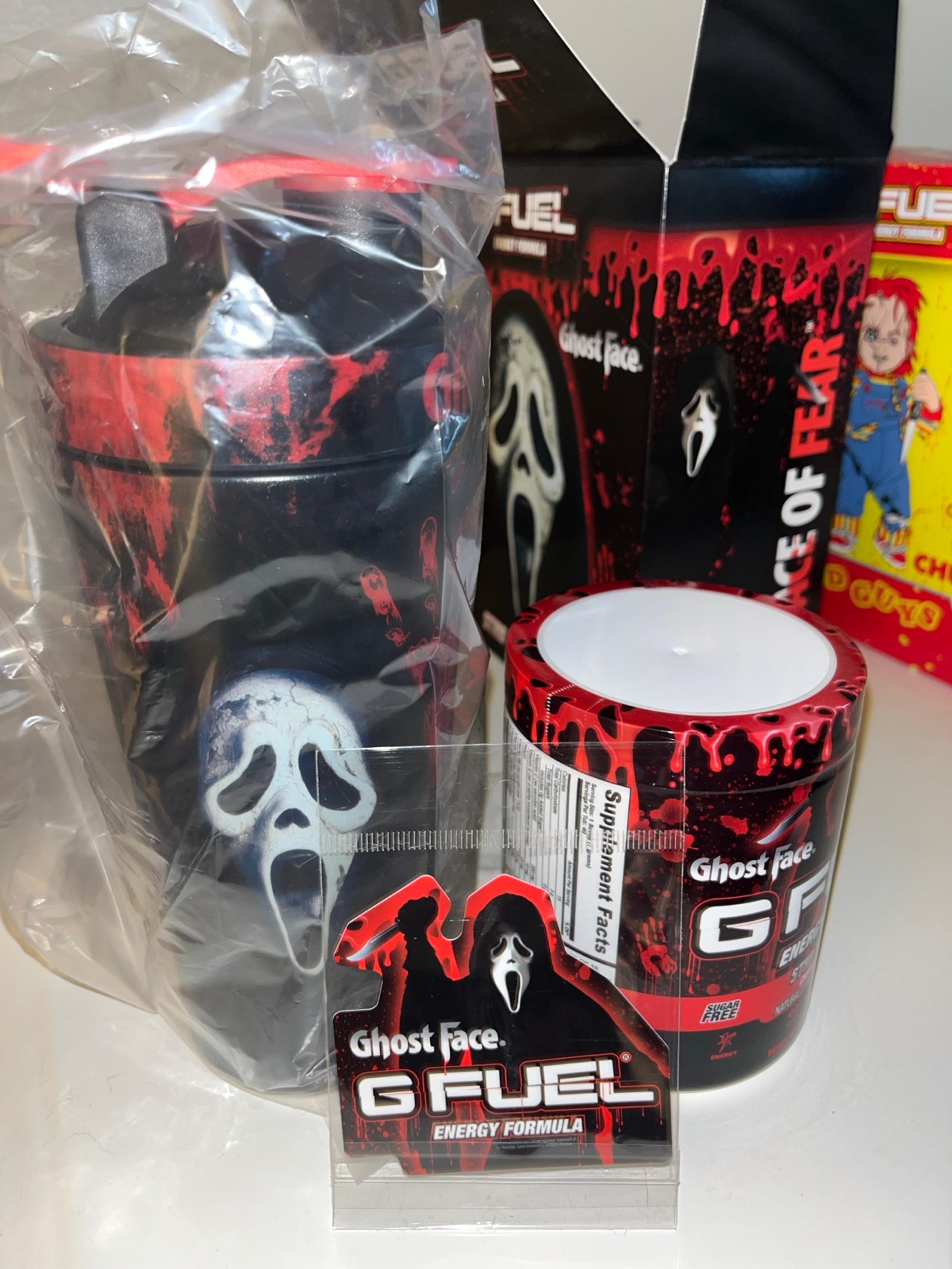GFUEL Ghost Face Stab Stimulant Collectors Box UNOPENED