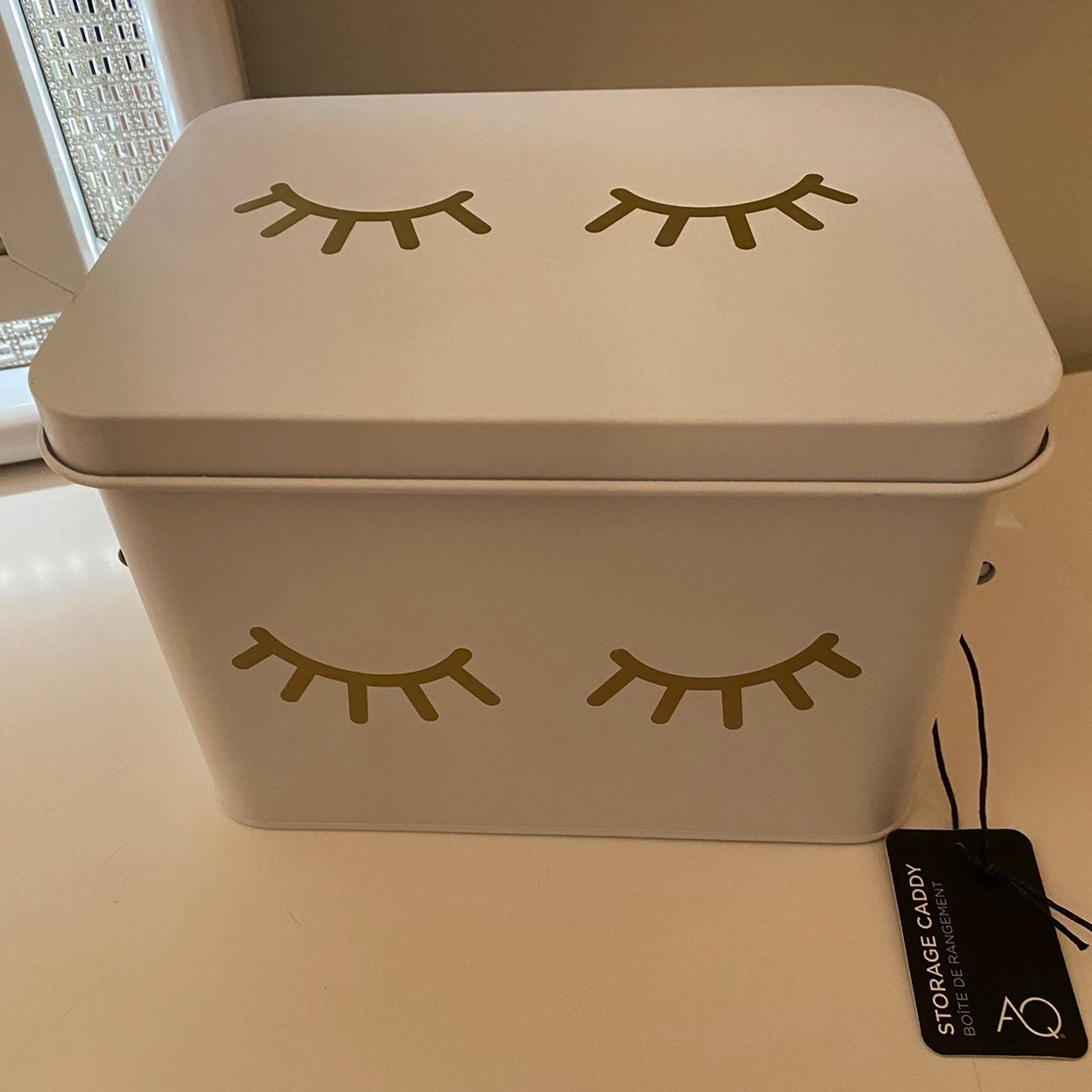 Storage Container, Cosmetic Train Case - NWT