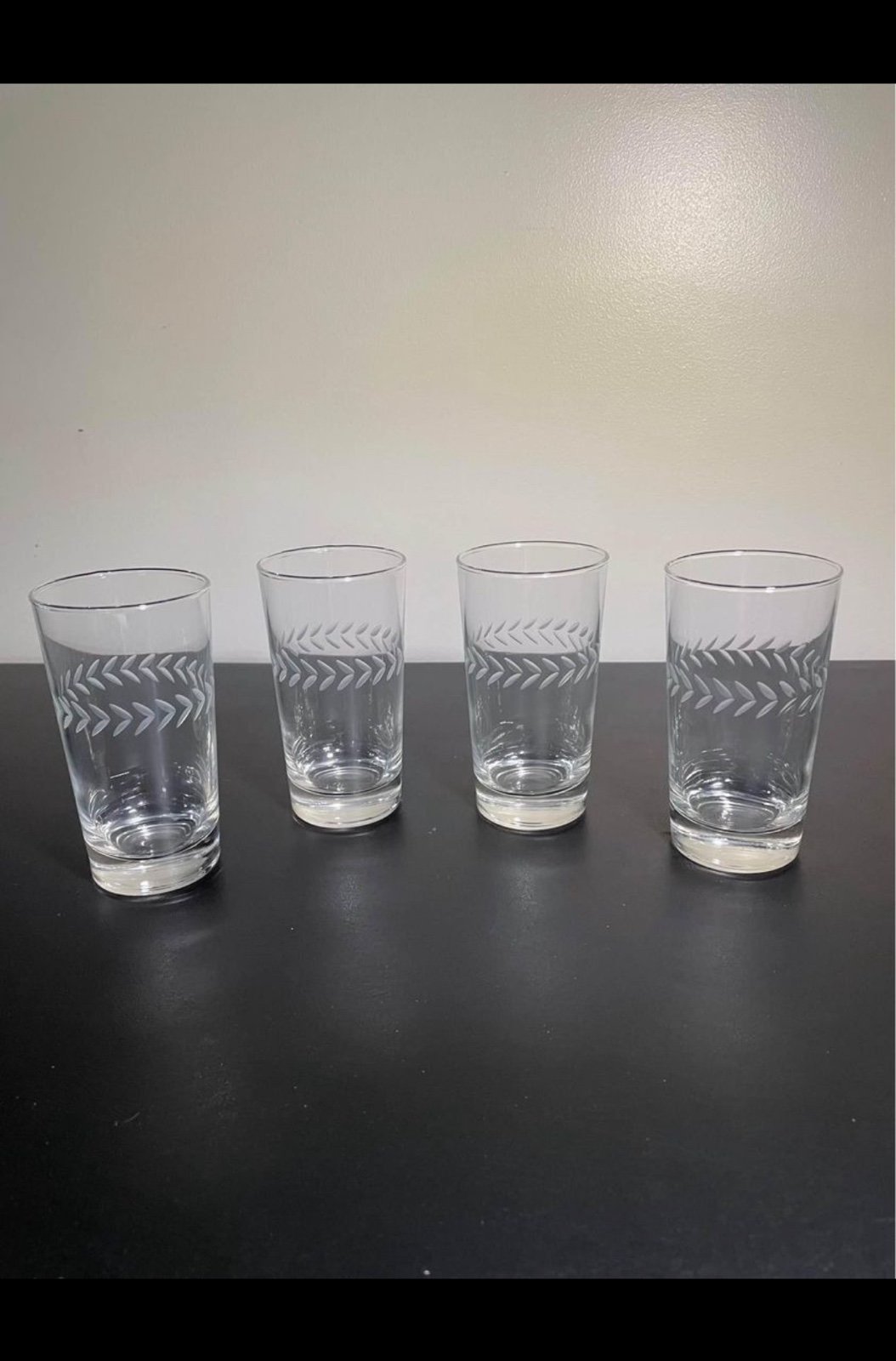 Vintage crystal Glass set