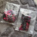 NWT white fox boutique set in pink flame