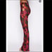 NWT white fox boutique set in pink flame