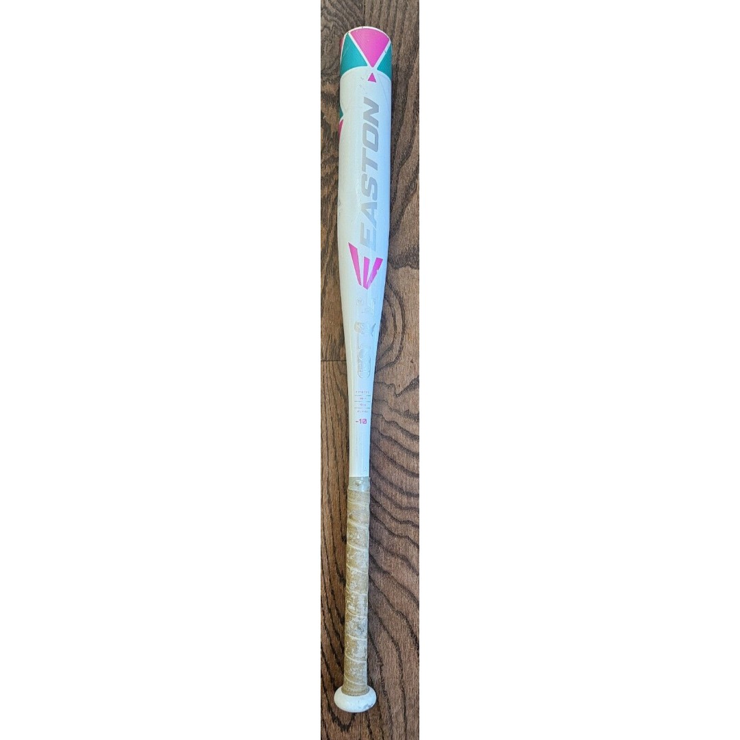 Easton Topaz FP18TPZ -10 Fastpitch Softball Bat 28/18 White Teal Pink