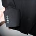 Brooks Brothers Men's 46 Black 3-Button Blazer Suit Jacket Sport Coat 100% Wool