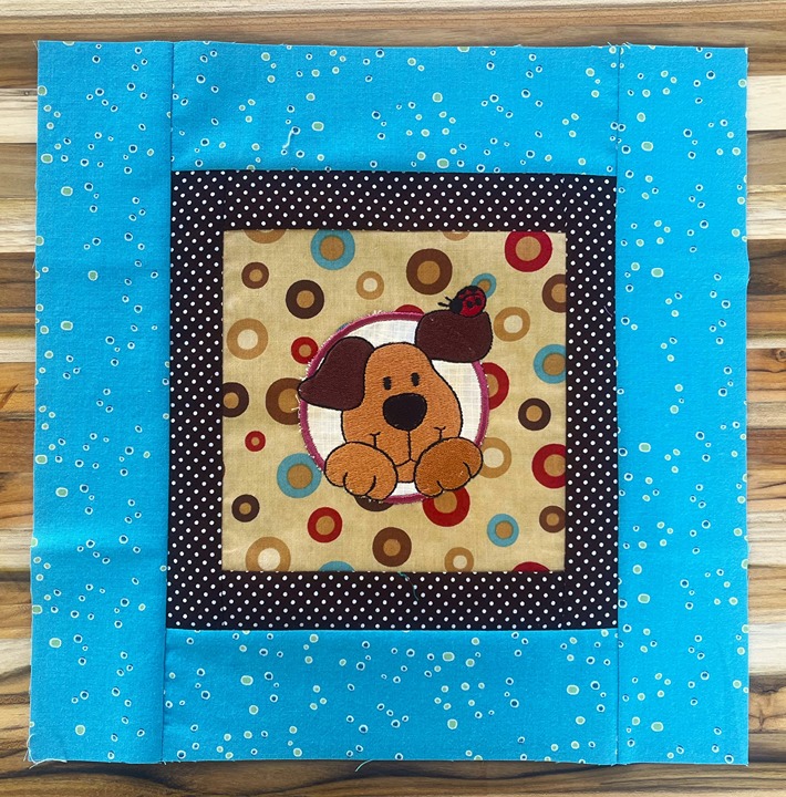 Quilt Blocks Set - Embroidered Animals - Polka Dot Perfect for Baby/Child Quilt!