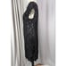 Vintage Lawrence Kazan Silk Sequin and Beaded Dress Black Medium