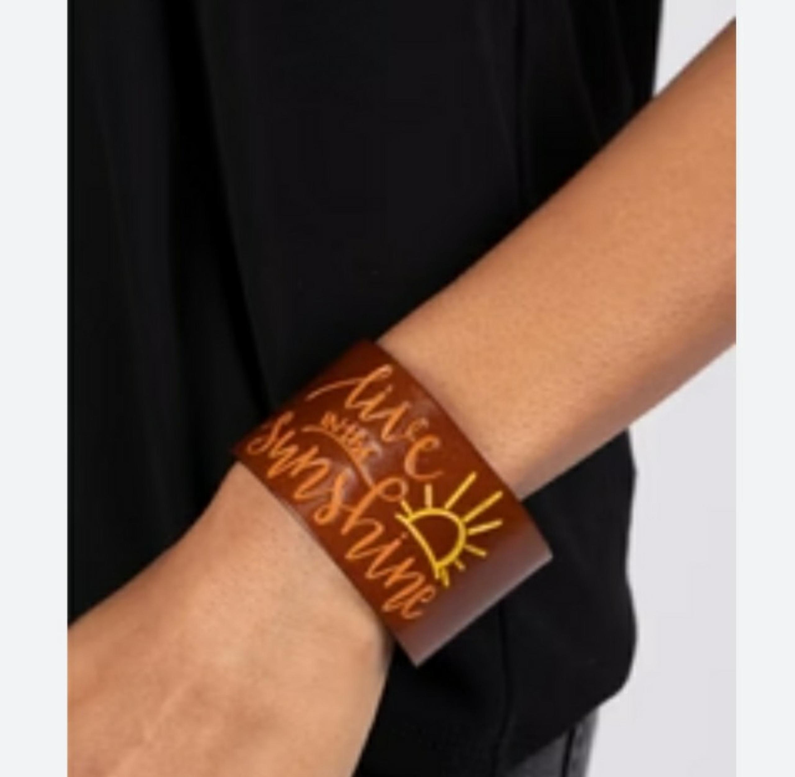 Leather bracelet, NWT
