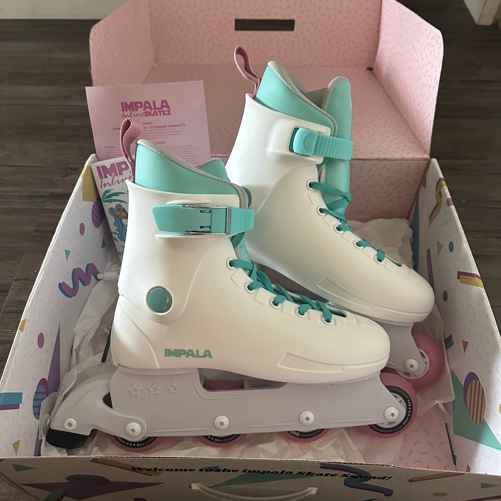 NIB Impala Lightspeed Inline Skates, Rollerblades, Size 8, RARE color