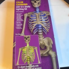 Home Depot 12 Ft Skeleton Rib Lighting Kit