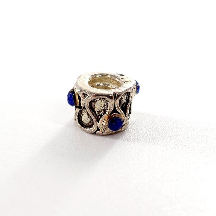 Pandora ALE 925 Sterling Silver & Blue Charm