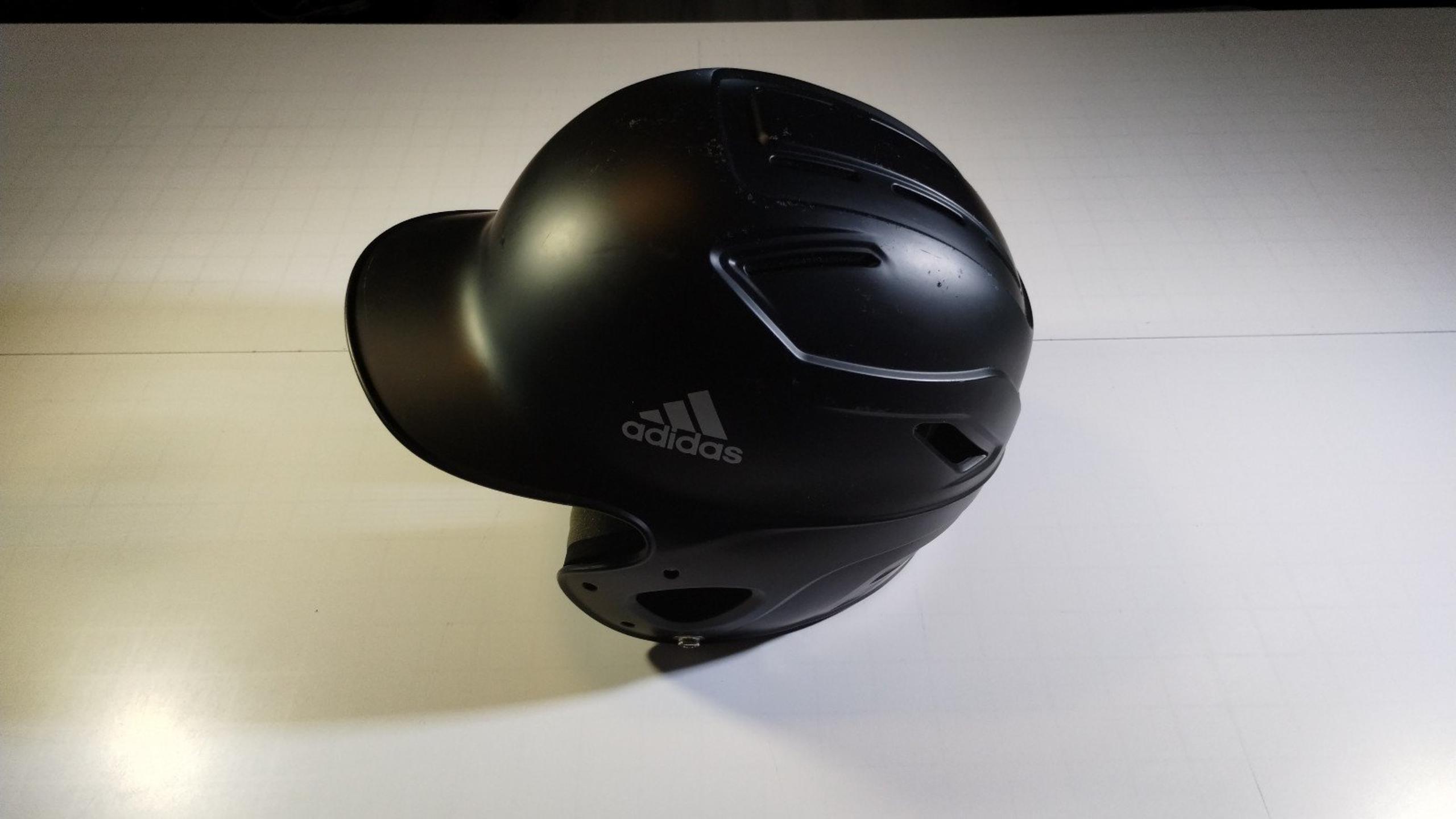 Adidas Captain Junior Baseball Helmet in Black (Size 6 1/2" - 7 1/8")