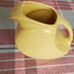 Homer Laughlin Sunflower fiesta pitcher, 64 ounce