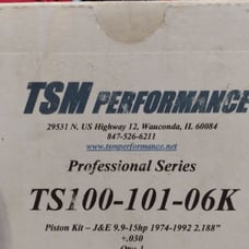 Lot of 2 brand new Tsm piston kit etc