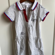 Burberry dress kids pleated dress