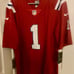 Nike NFL Players New England Patriots Cam Newton #1 Embroidered Jersey Sz L NWT