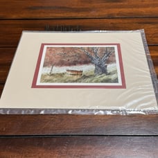 Ed Gifford Photographic Imagery Seasons End Signed 8x10