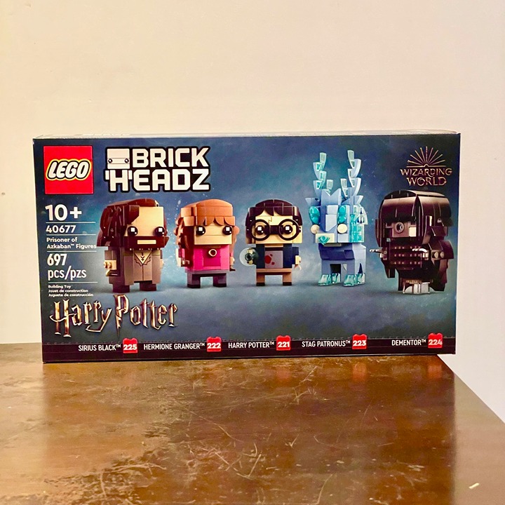 New Lego Harry Potter 40677 Prisoner of Azkaban Figures Brick Headz NIB in Hand