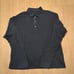 Porter Classic Black Long Sleeve Polo Shirt M