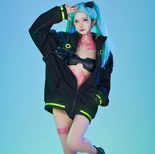 rebecca cyberpunk edgerunners cosplay