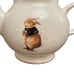 Rae Dunn by Magenta Paris Spring Rabbit Bunny Tea Pot Vintage Script
