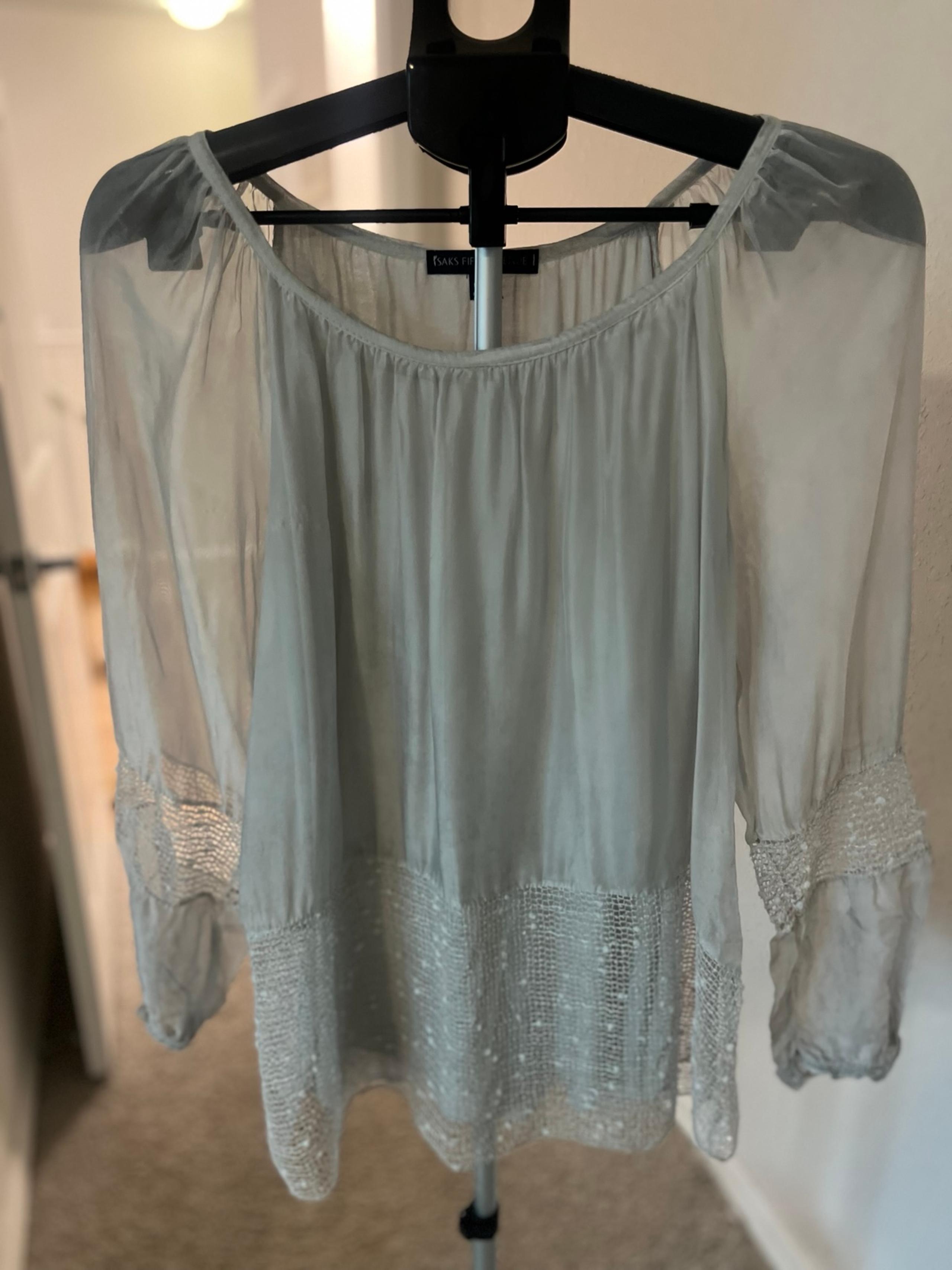 Saks Fifth Ave Long-sleeve Blouse