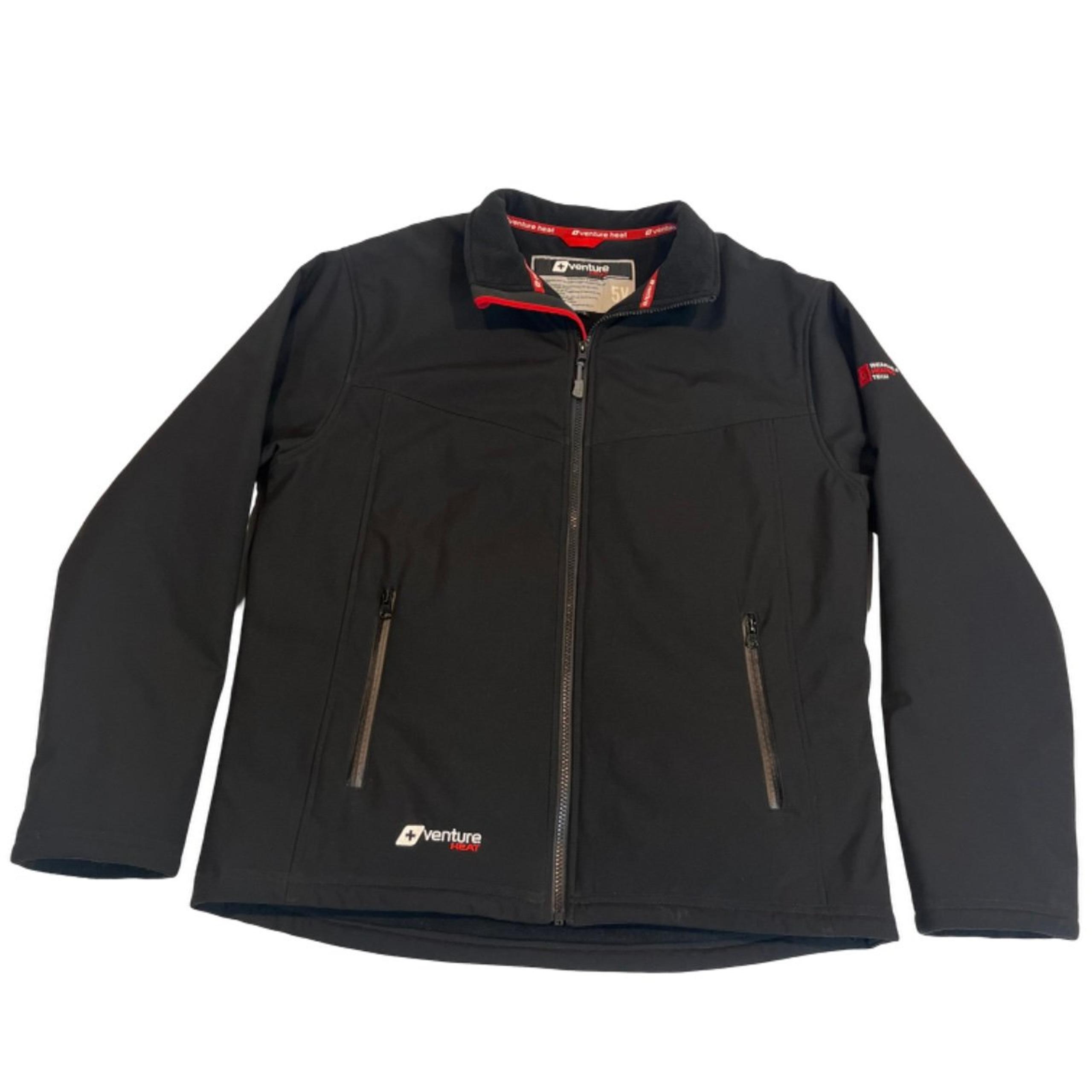 Venture Heat Men's Med Electric Heated Medium Jacket NO BATTERY But Tested Works