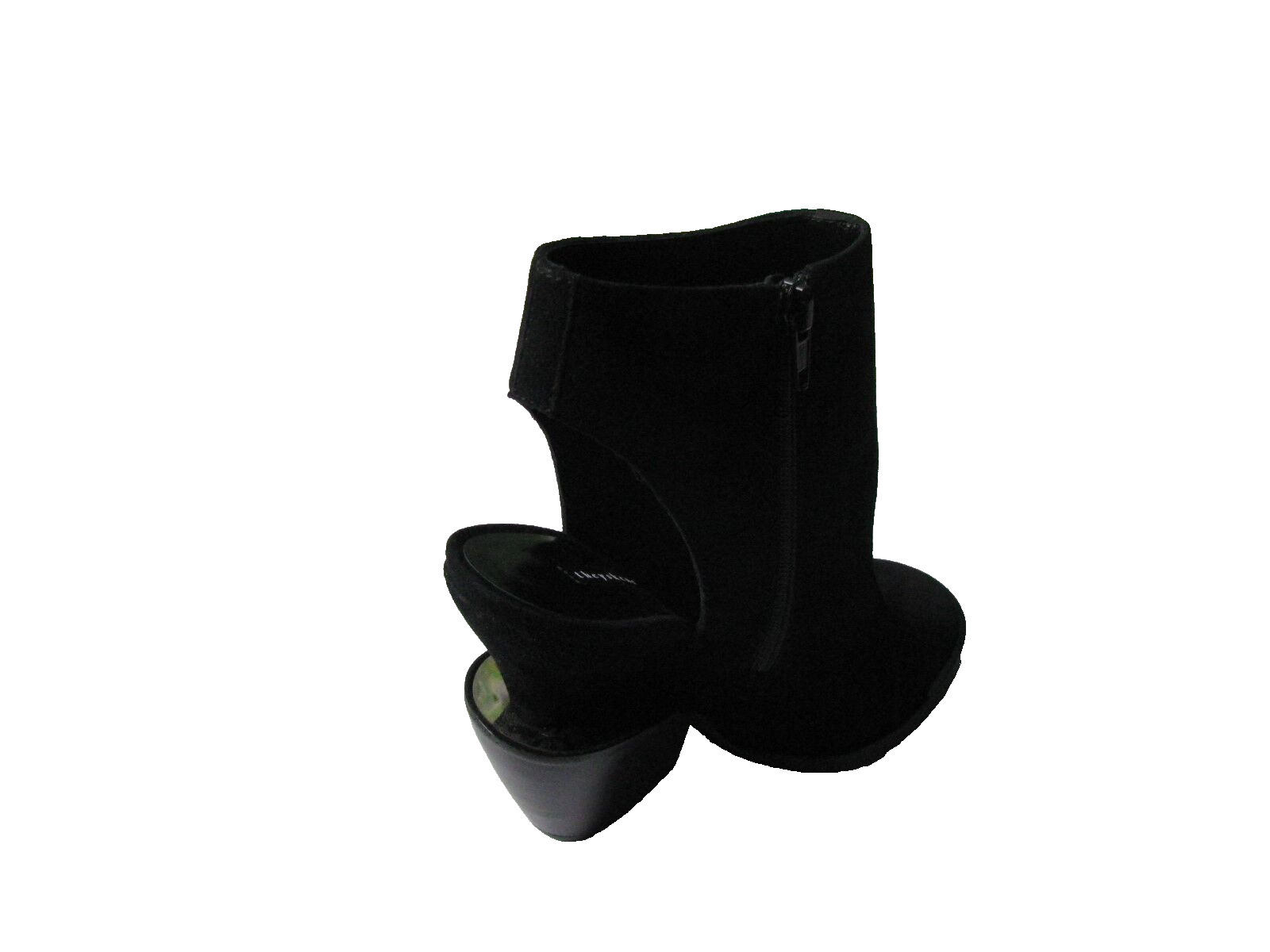 Theyskens’ Theory Size 6 Black Suede Tiered-heel Shoes Open Toe Sandal New