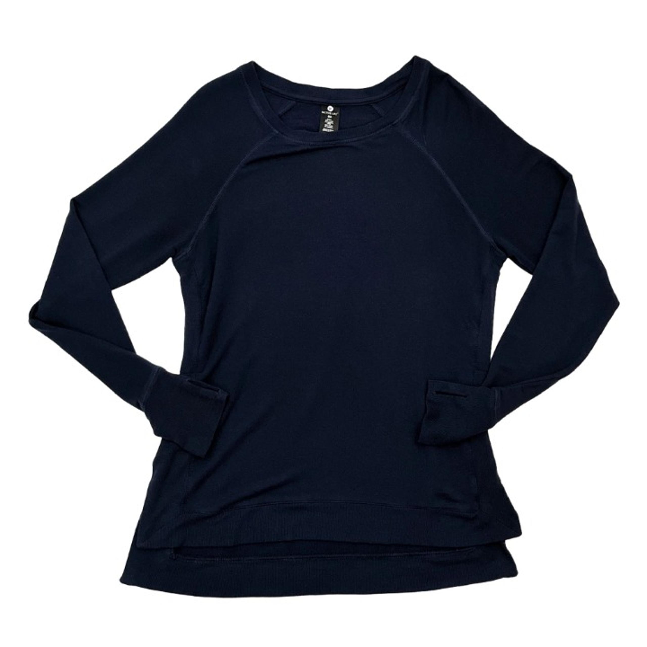 Active Life | Long Sleeve Knit Long Sleeve Top | Blue | Women Small
