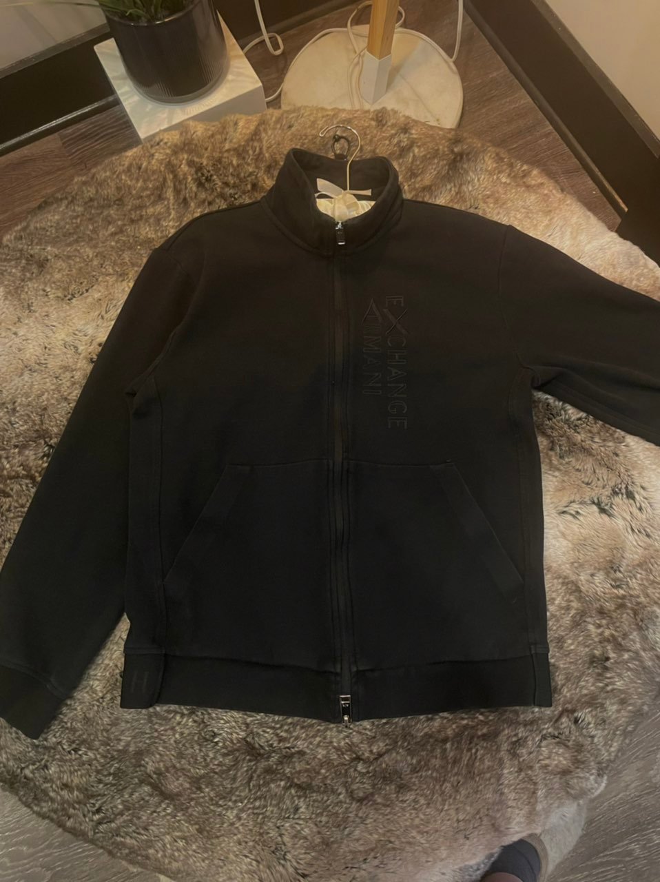 Armani Exchange mens track jacket