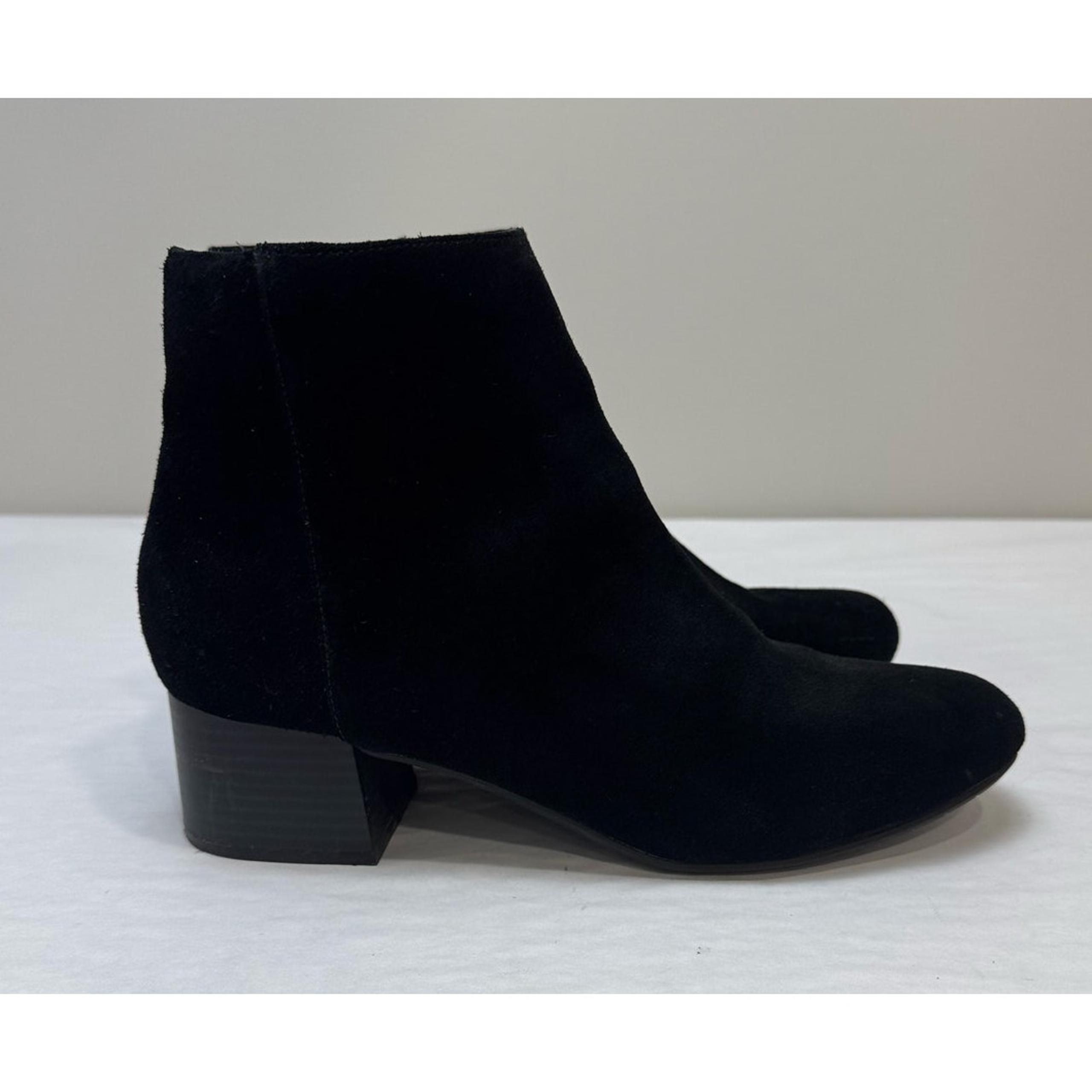Kenneth Cole Reaction Ankle Boots Zipper Booties Women's Size 9.5