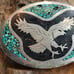 Collectible Eagle Belt Buckle Turquoise