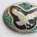 Collectible Eagle Belt Buckle Turquoise